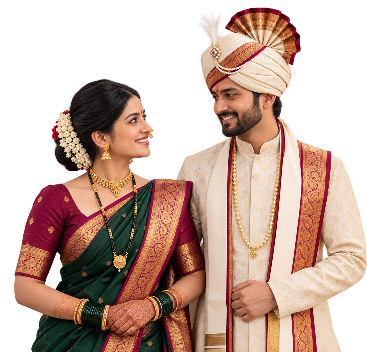 Marathi Wedding Couple